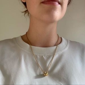 Kate Spade Gold Knot Necklace